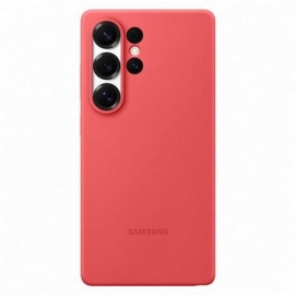 Samsung Silicone Case, Galaxy S25 Ultra, punane - Ümbris