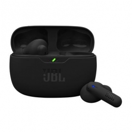 JBL Wave Beam 2, must - Täielikult juhtmevabad kõrvaklapid