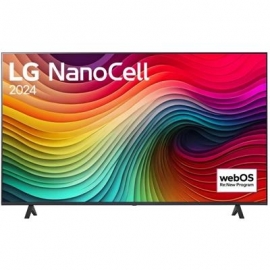 LG NANO82, 55", 4K UHD, LED LCD, NanoCell, must - Teler