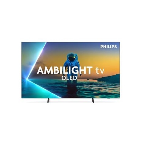Philips OLED820, 77'', 4K UHD, OLED, tumehall - Teler