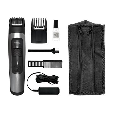 Wahl, Aqua Trim, must/hõbedane - Habemetrimmer