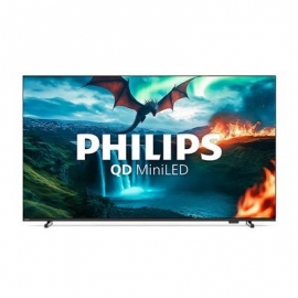 Philips MLED820, 55'', 4K UHD, QD Mini LED, must - Teler