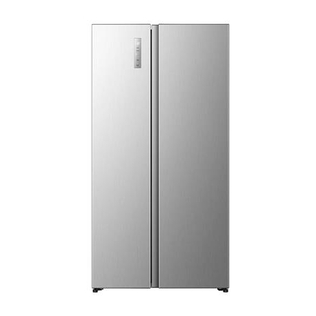 Hisense, NoFrost, 527 L, kõrgus 179 cm, hall - SBS-külmik