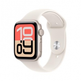Apple Watch SE 3, 40 mm, GPS, sport band, S/M, beež alumiinium / beež - Nutikell