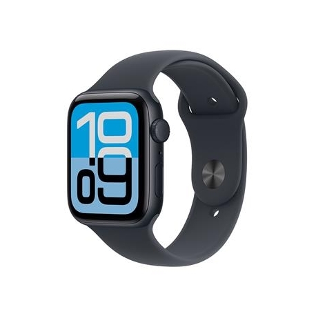 Apple Watch SE 3, 44 mm, GPS, sport band, S/M, must alumiinium / must - Nutikell