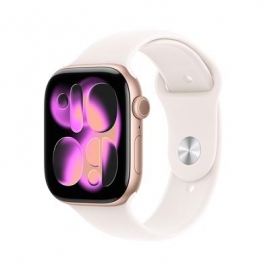Apple Watch 11, 46 mm, GPS, S/M, roosa kuld - Nutikell