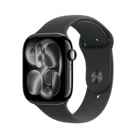 Apple Watch 11, 46 mm, GPS + Cellular, M/L, must - Nutikell