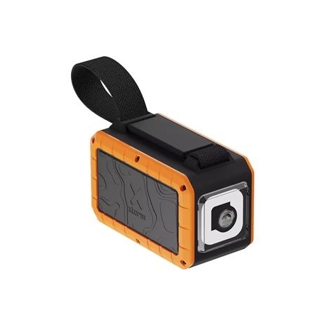 Xtorm XR204 Rugged Flashlight Powerbank, 40000 mAh, must / orange - Akupank
