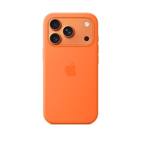 Apple Silicone Case with Magsafe, iPhone 17 Pro, oranž - Ümbris