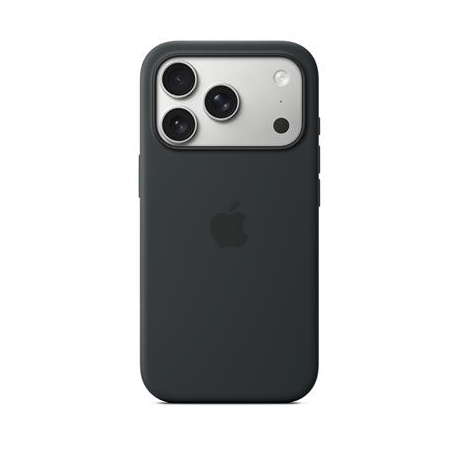 Apple Silicone Case with Magsafe, iPhone 17 Pro, must - Ümbris