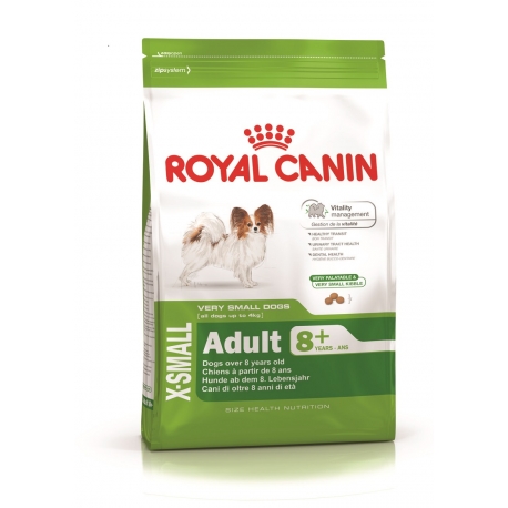 Royal Canin X-Small Adult +8 koeratoit 1,5kg