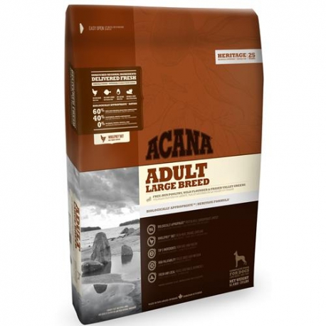 Acana koeratoit Heritage 25 adult large breed 11,4kg teraviljavaba