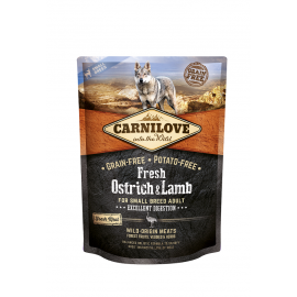 CARNILOVE Fresh Ostrich&Lamb for small breed teraviljavaba koeratoit 6kg